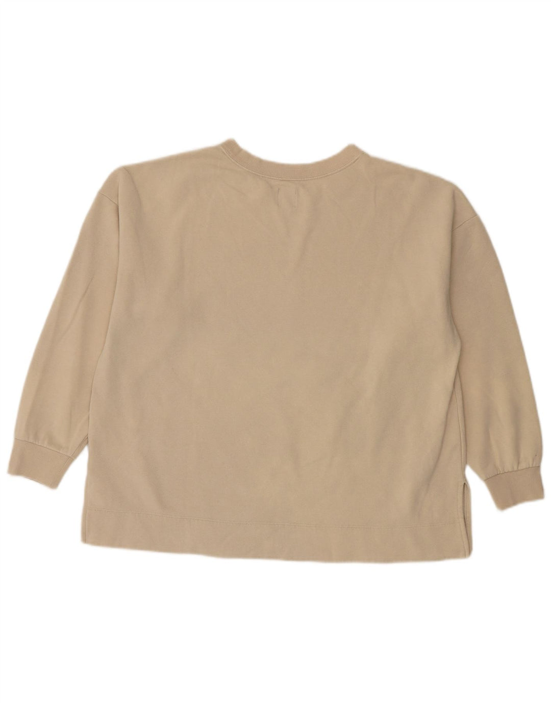 Gap, felpa oversize da donna, maglione, UK 10, piccola, cotone beige