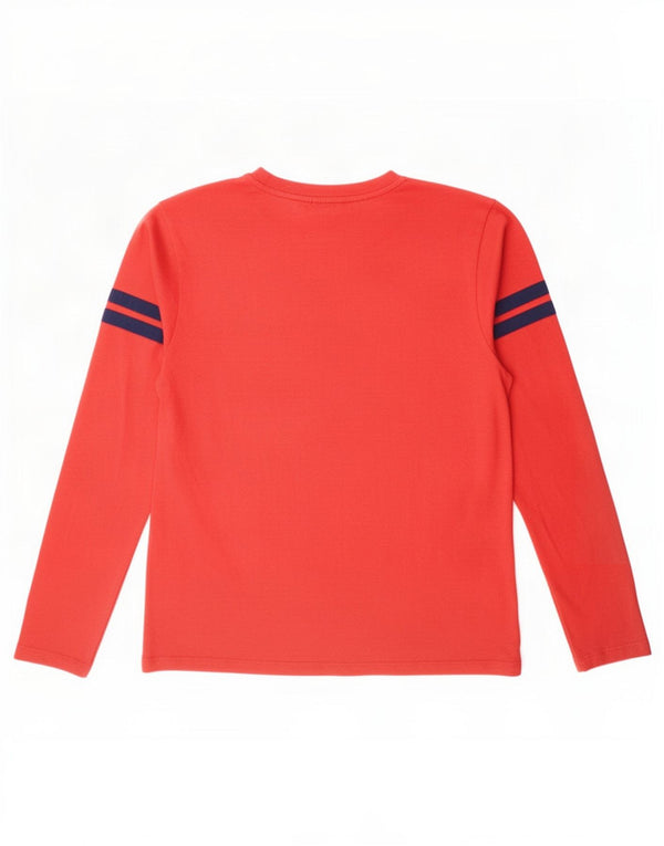 Superdry Top da uomo a maniche lunghe 2XL cotone a righe rosse