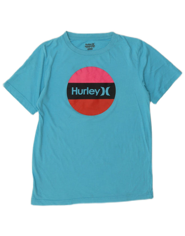 T-shirt grafica per ragazzi Hurley 12-13 anni Blu