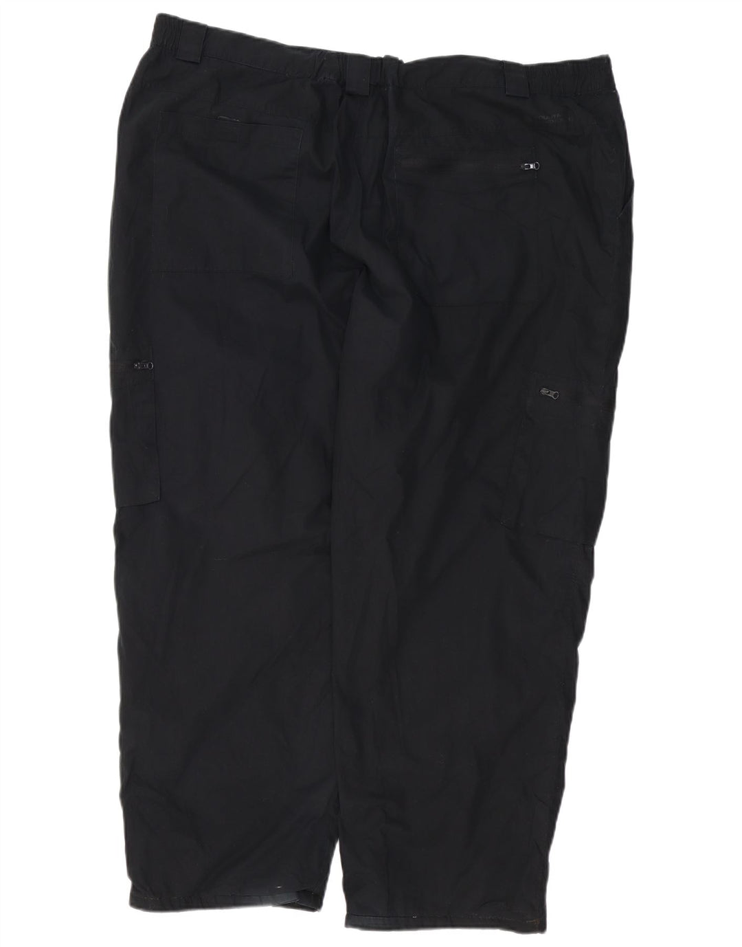 MOUNTAIN WAREHOUSE Pantaloni cargo dritti da uomo W44 L27 Poliestere nero