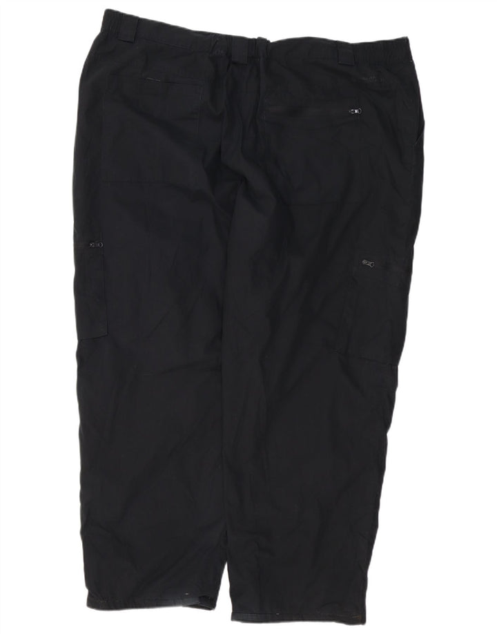 MOUNTAIN WAREHOUSE Pantaloni cargo dritti da uomo W44 L27 Poliestere nero