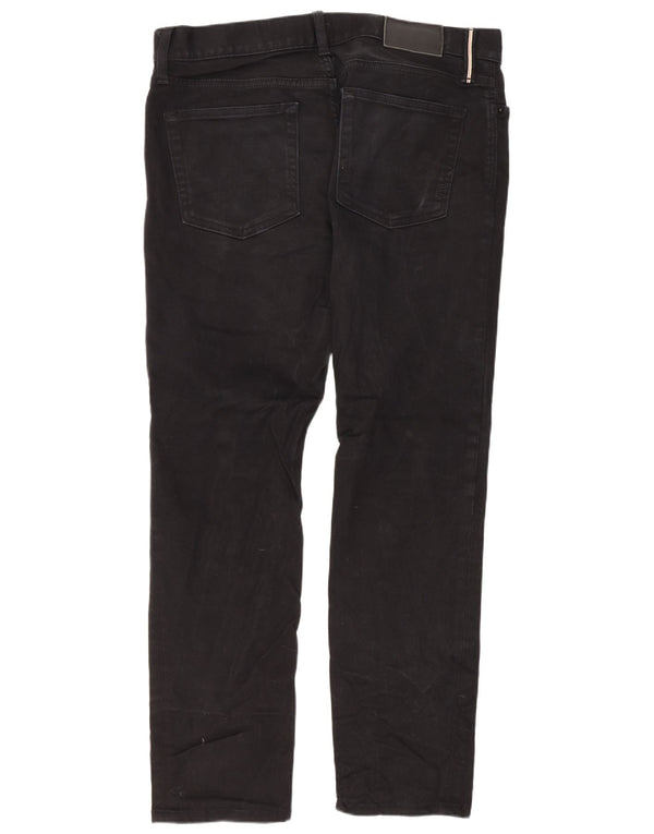 Jeans slim da uomo Tommy Hilfiger W32 L30 cotone nero