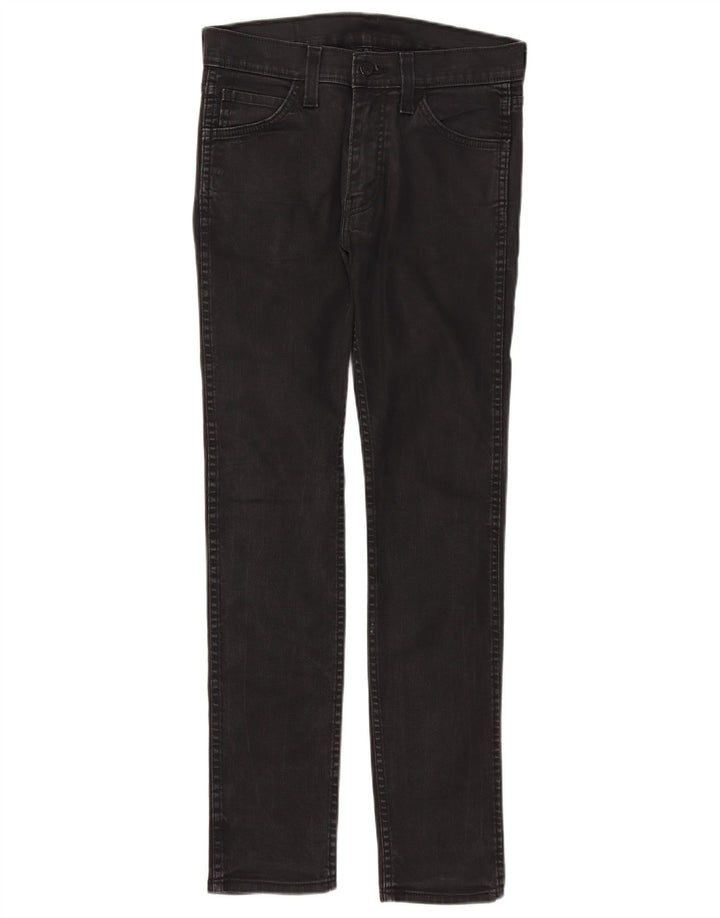 Jeans slim da donna Levi's W30 L29 cotone nero