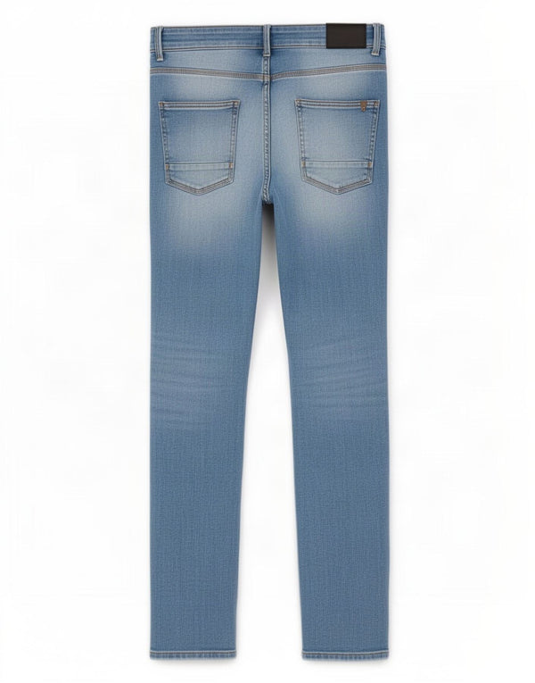 Jeans slim da uomo Zara EU 40 medio W31 L30 cotone blu