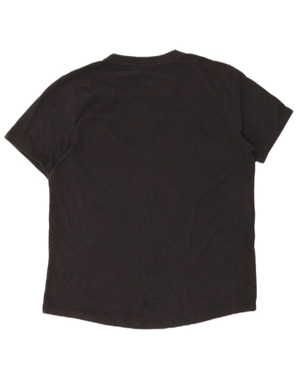 T-shirt da donna Nike Top UK 10 piccola in cotone nero