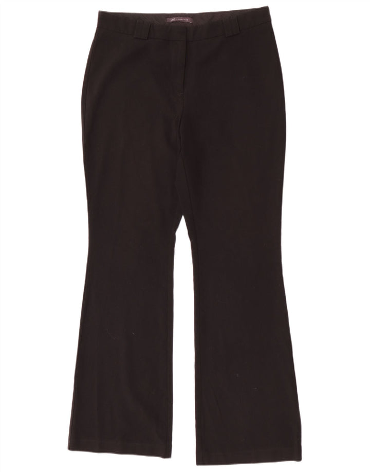 Pantaloni casual Bootcut da donna Marks & Spencer UK 12 medi W30 L31 neri