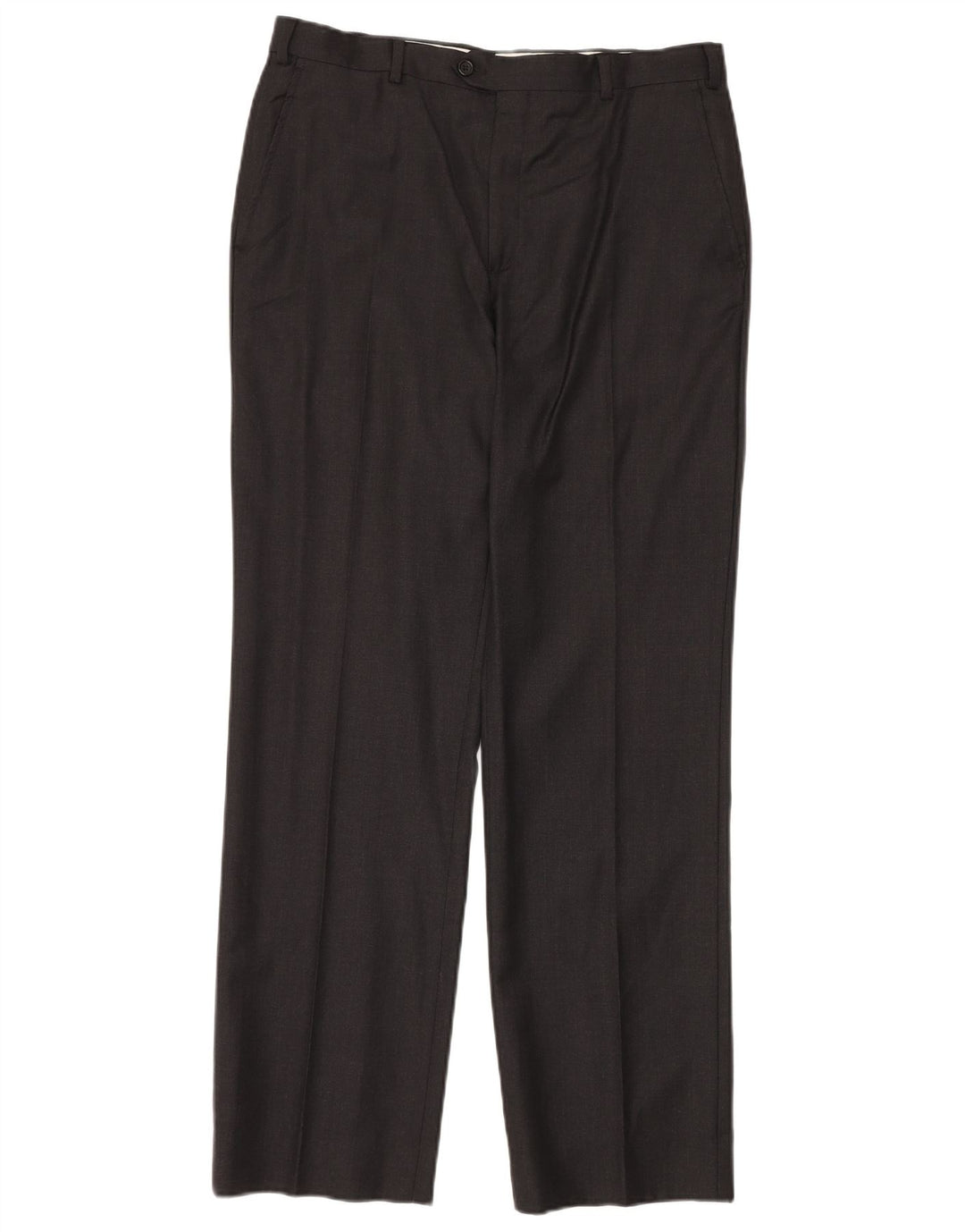 AQUASCUTUM Abito da uomo a 2 bottoni e 2 pezzi UK 40 Large W34 L32 Lana grigia