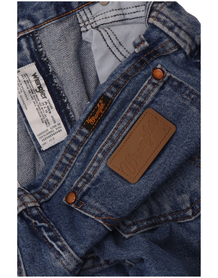 Jeans dritti da donna Wrangler W29 L36 cotone blu