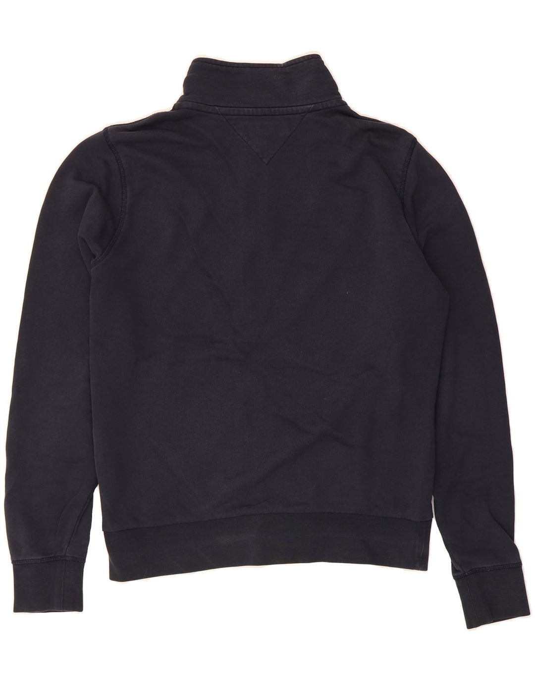 TOMMY HILFIGER Mens Tracksuit Top Jacket Medium Navy Blue Cotton Vintage Tommy Hilfiger and Second-Hand Tommy Hilfiger from Messina Hembry 