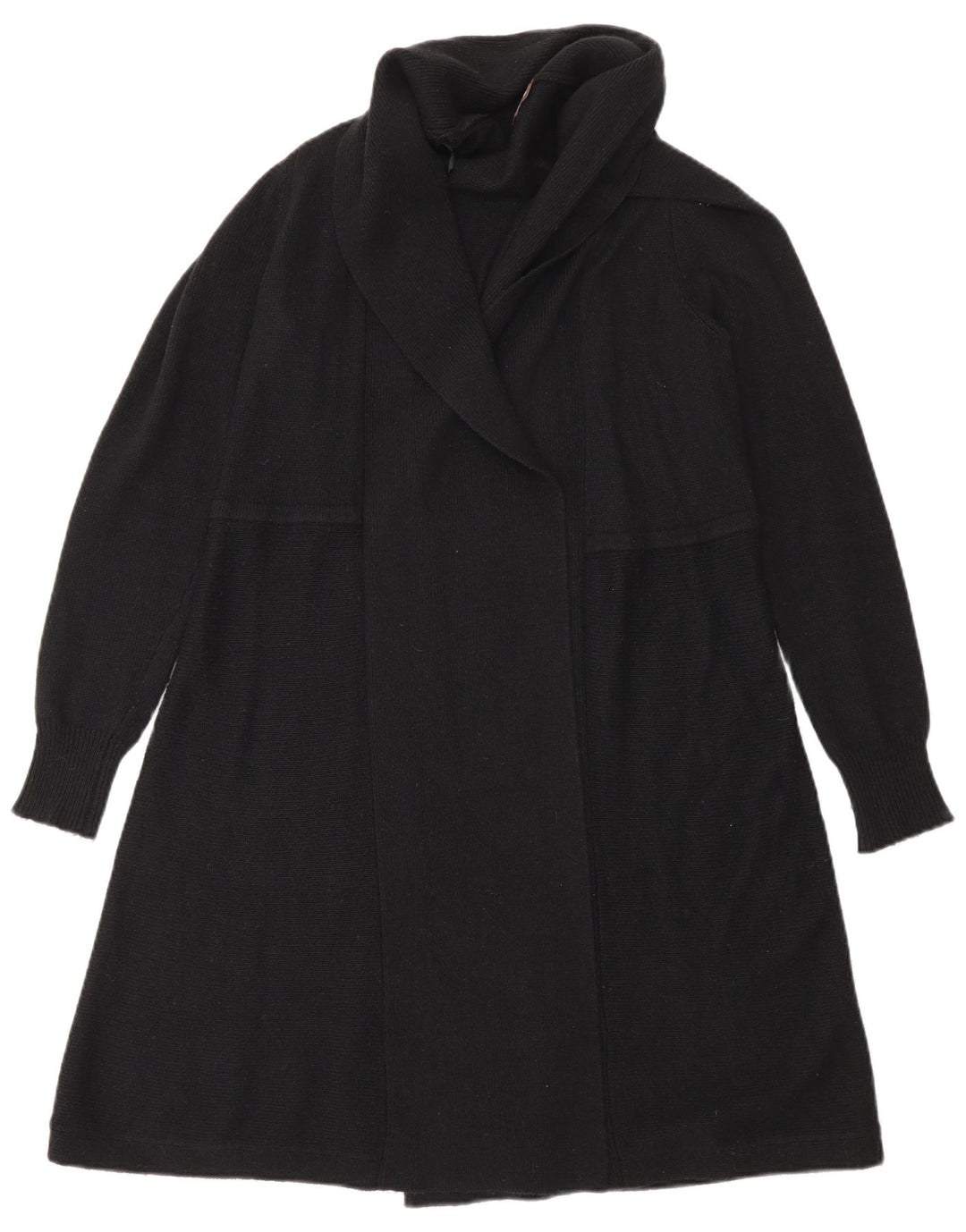 Maglione cardigan aperto lungo da donna Phase Eight UK 12 medio nero
