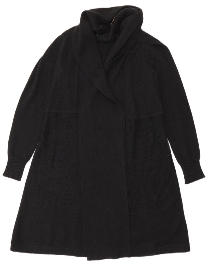 Maglione cardigan aperto lungo da donna Phase Eight UK 12 medio nero