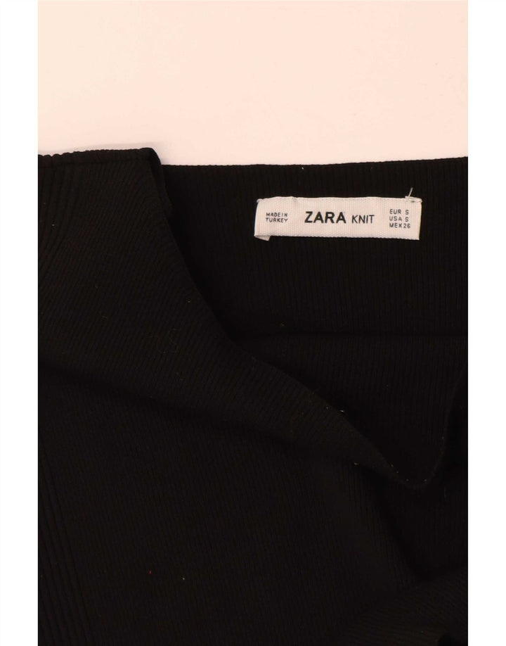 Canottiera Zara da donna UK 10 piccola nera