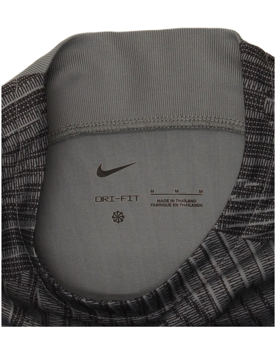 T-shirt Nike Dri Fit da uomo, grigio medio mimetico