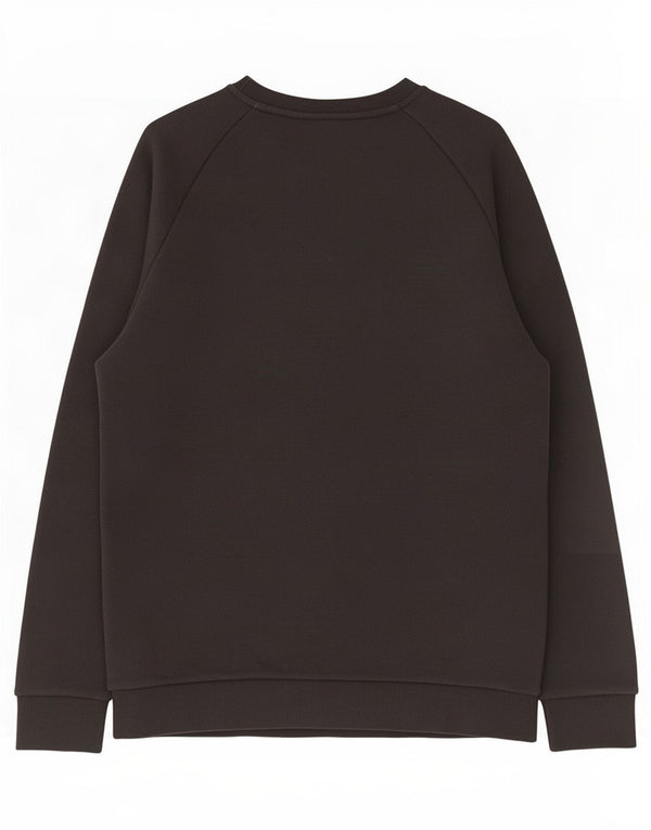 Felpa Adidas Uomo Maglione Medio Nero Cotone