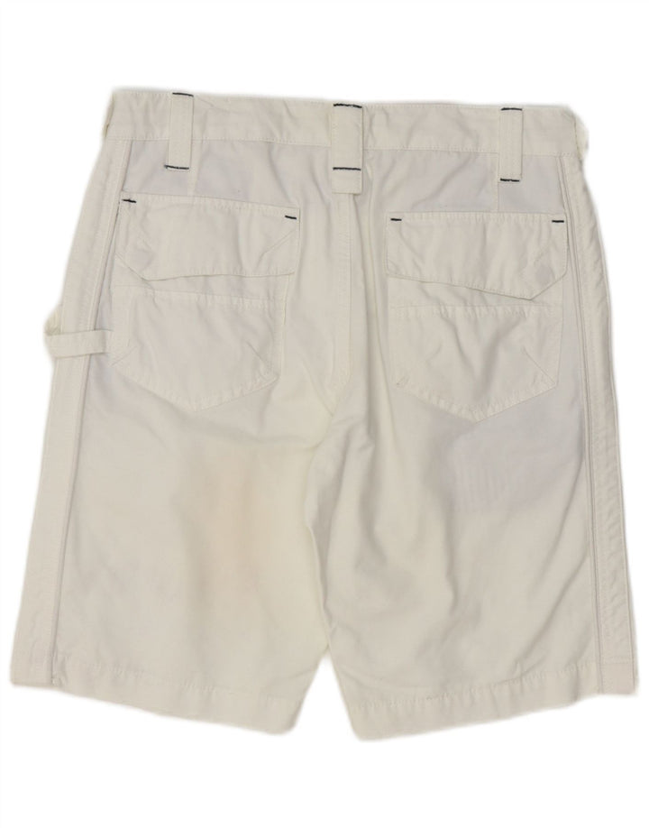Pantaloncini chino da uomo ELLESSE IT 48 medi W32 Cotone bianco