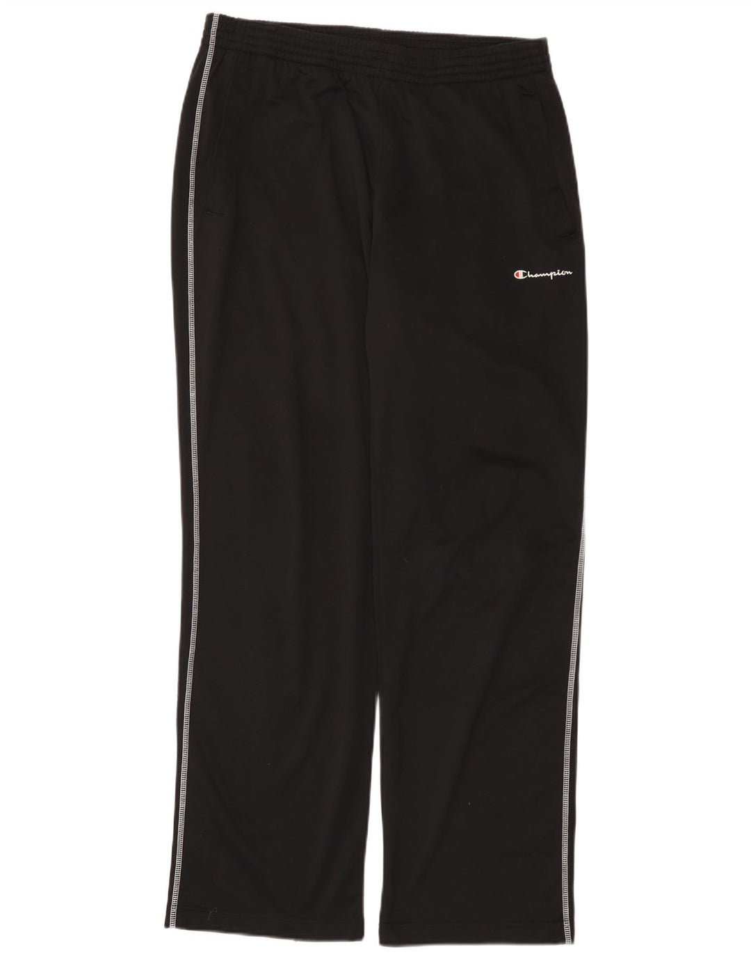 Pantaloni da tuta da uomo Champion grandi in poliestere nero