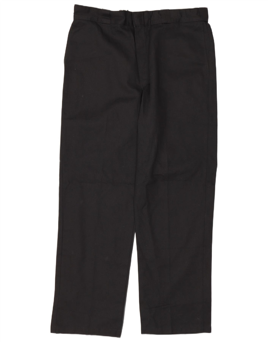 DICKIES Pantaloni chino dritti da uomo 874 dalla vestibilità originale W36 L32 neri
