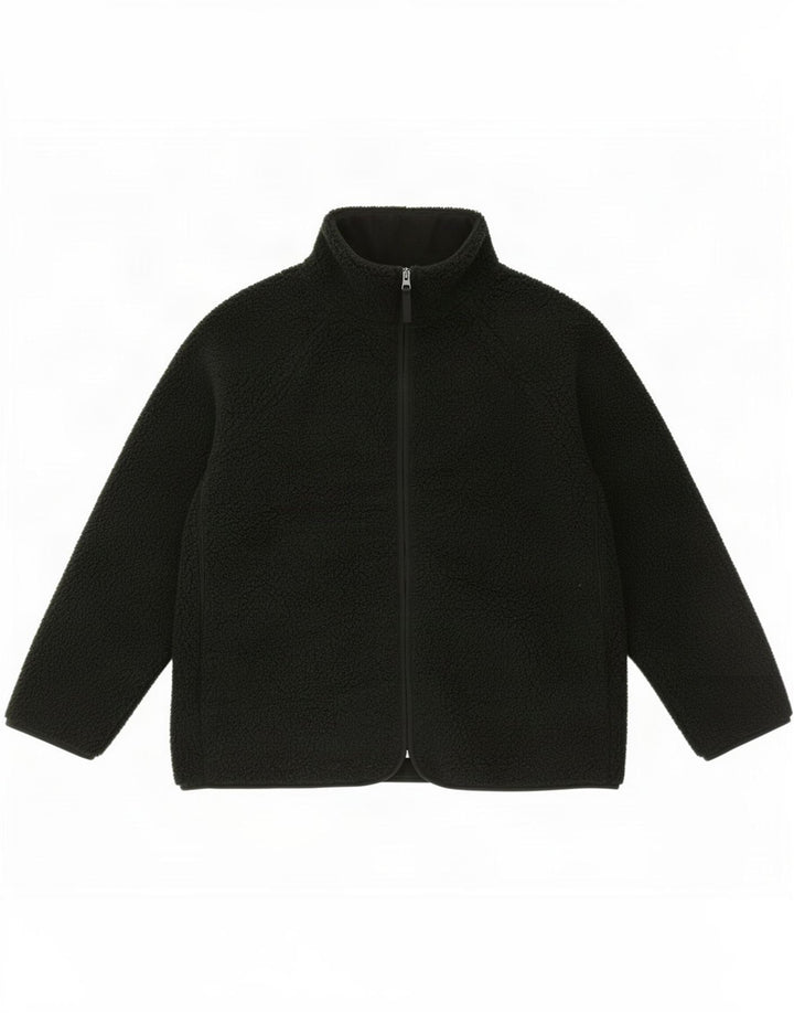 Giacca in pile da donna Marks & Spencer UK 14 Large Verde Poliestere