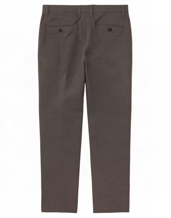 Pantaloni chino con pegging da uomo Zara EU 44 Large W34 L28 Grigi