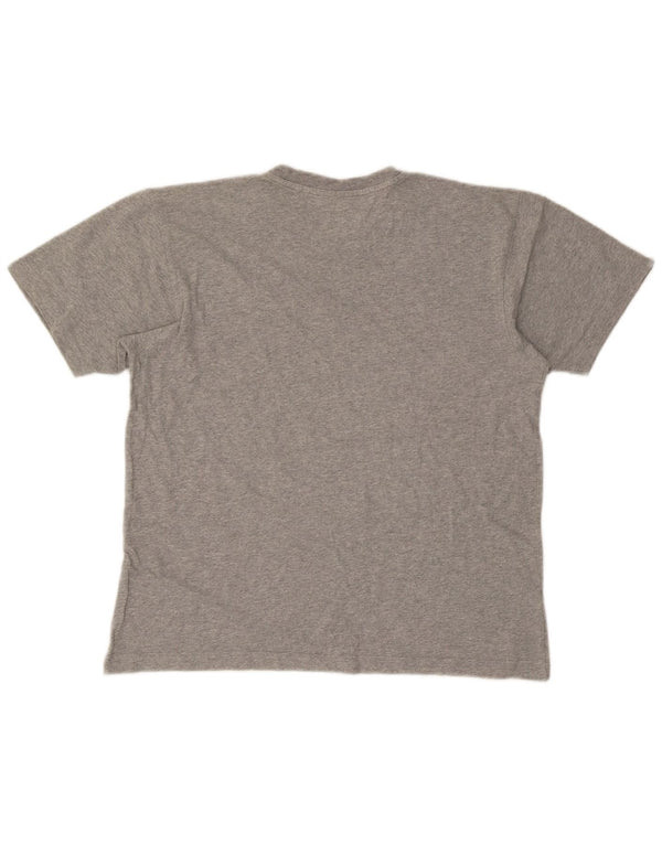 T-shirt grafica da uomo Champion Top grigio medio