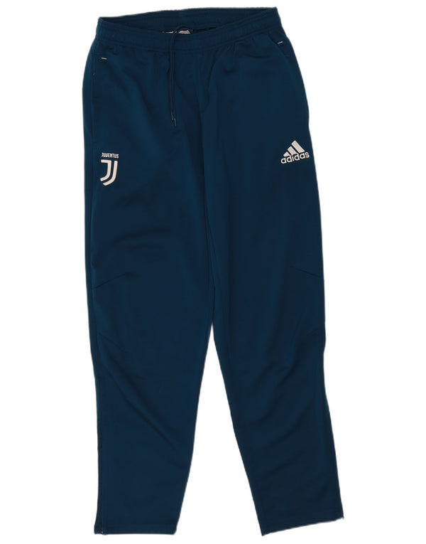 Pantaloni da tuta con grafica Adidas Juventus da uomo in poliestere blu medio