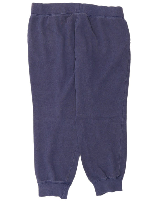 Pantaloni da tuta con grafica Adidas da donna Joggers UK 16/18 Large Blu navy