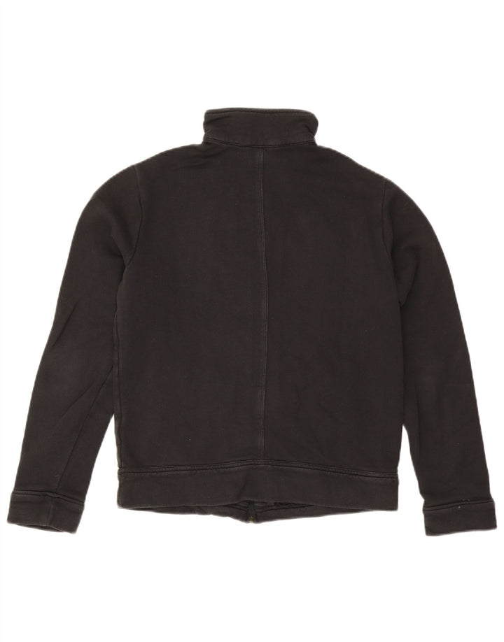Giacca da tuta da donna Adidas UK 16 grande cotone nero