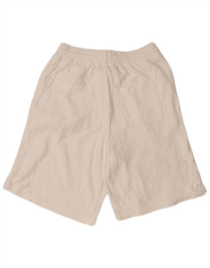 Pantaloncini sportivi da uomo Zara piccoli in cotone bianco