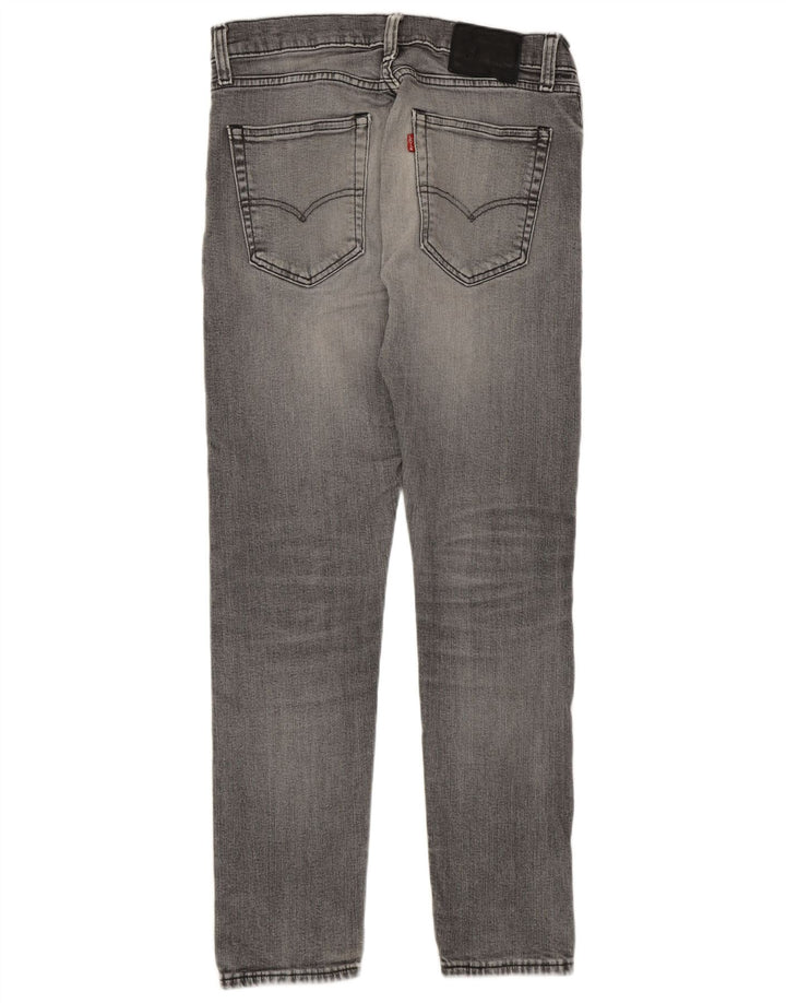 Jeans slim da uomo Levi's W32 L32 cotone grigio