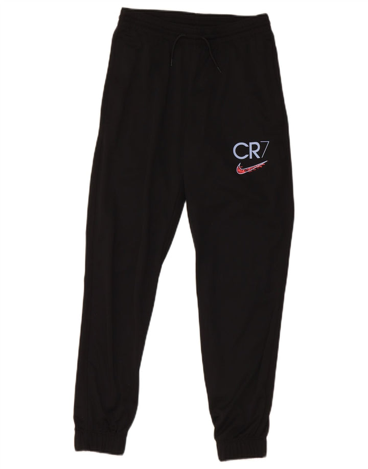 Pantaloni da tuta Nike CR7 da ragazzo, pantaloni da jogging, 10-11 anni, poliestere nero medio