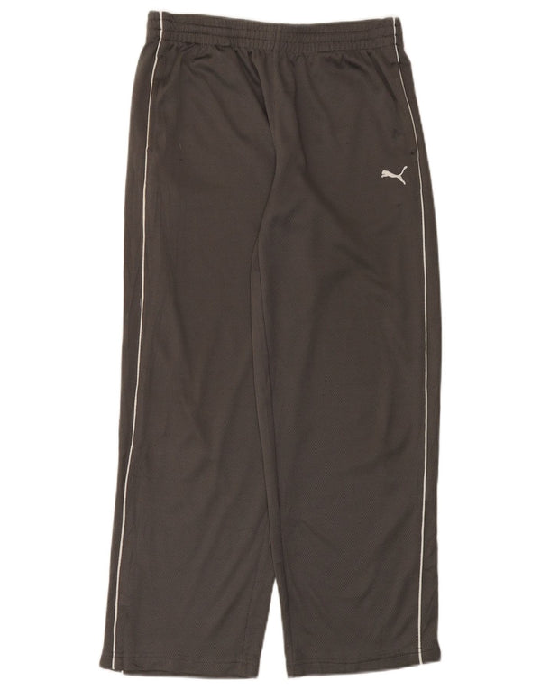 Pantaloni della tuta da ragazzo Puma 11-12 anni Large Grigio Poliestere