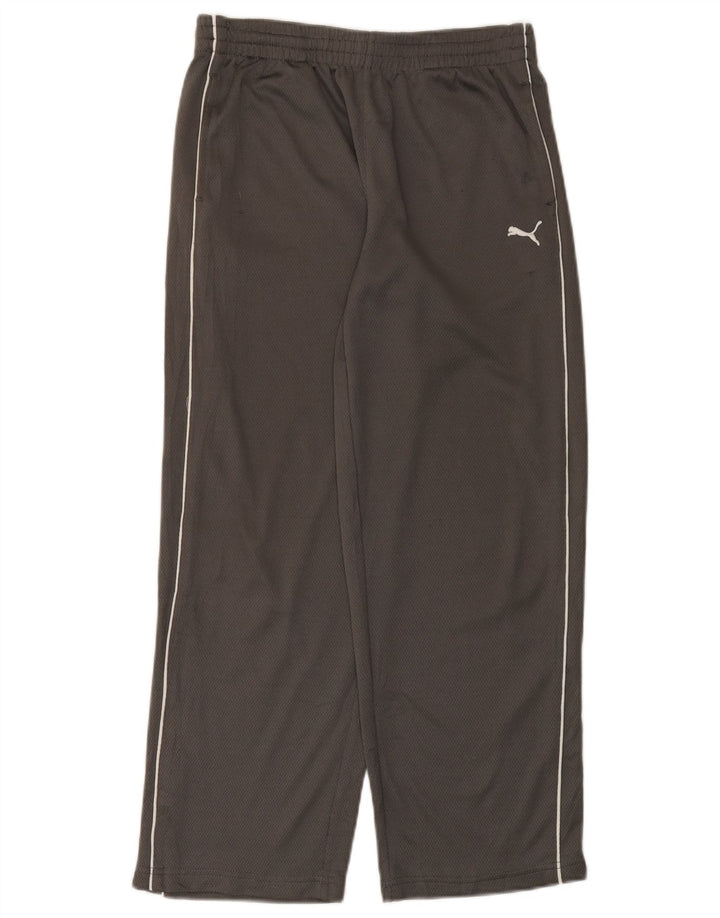 Pantaloni della tuta da ragazzo Puma 11-12 anni Large Grigio Poliestere