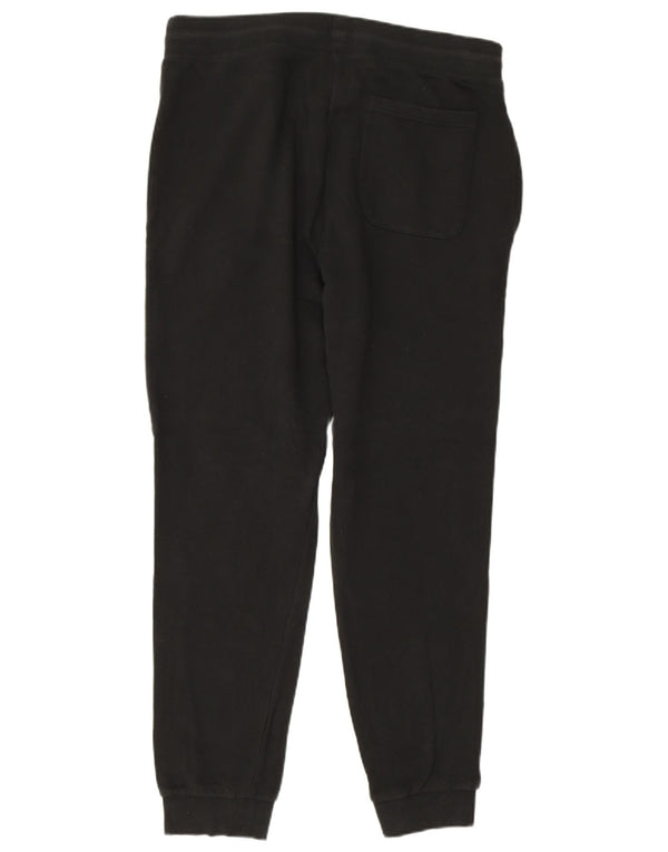 JACK & JONES Pantaloni da tuta con grafica da uomo Joggers grandi in cotone nero