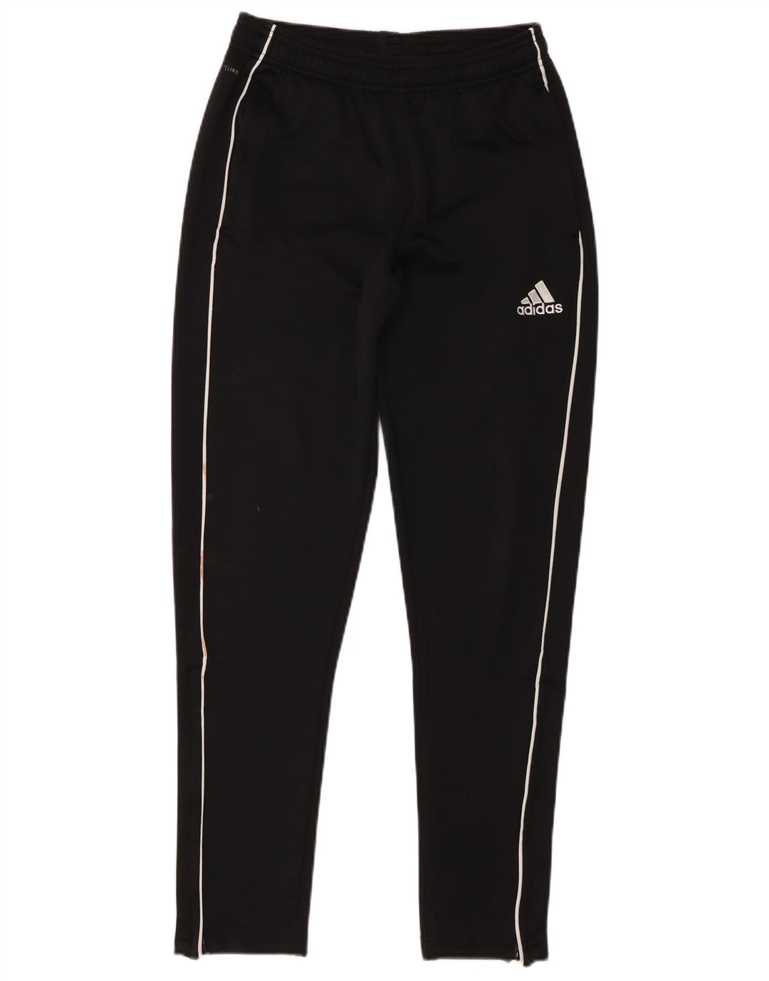 Pantaloni della tuta Adidas Climalite da ragazzo 13-14 anni in poliestere nero