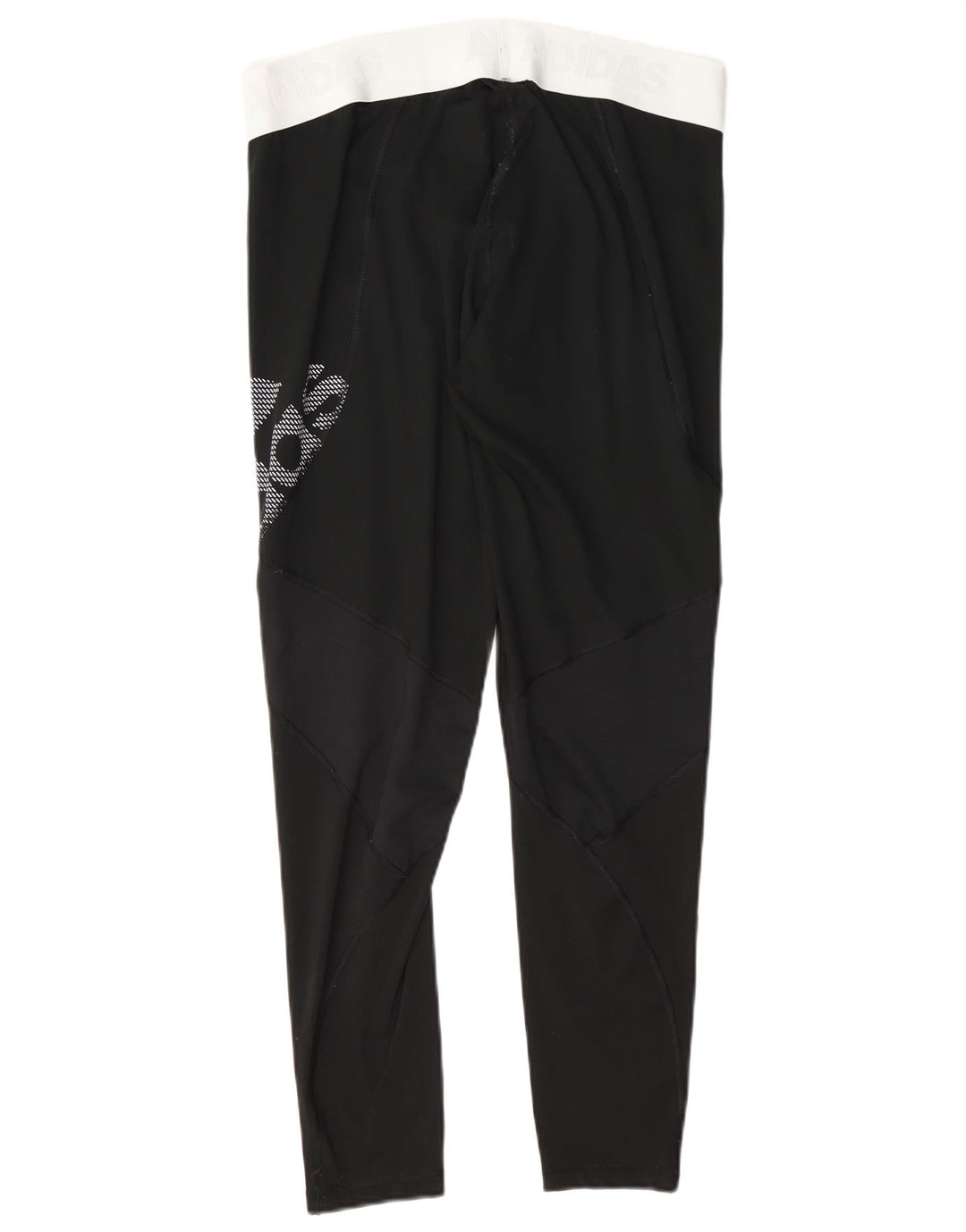 Leggings Adidas Climacool Graphic da donna UK 16/18 Grande poliestere nero