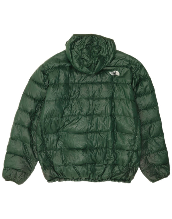 Giacca imbottita con cappuccio da uomo The North Face UK 42 XL Nylon verde