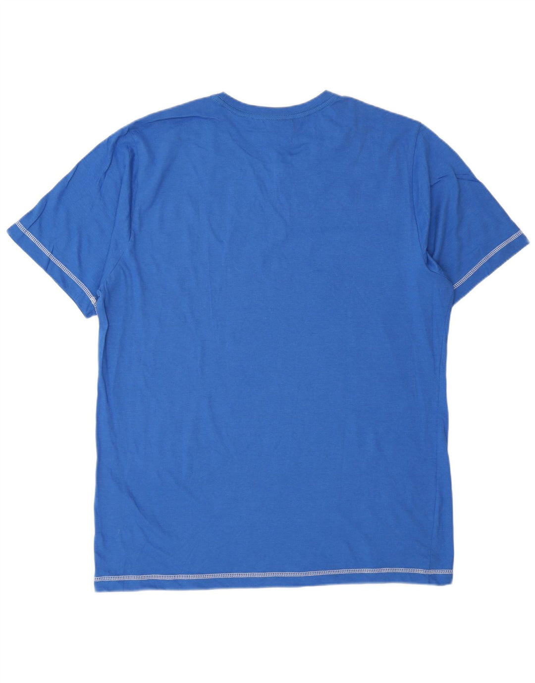 T-shirt grafica da uomo Zio Sam Top XL in cotone blu