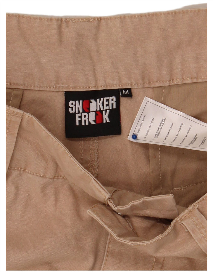 SNEAKER FREAK Pantaloncini cargo da uomo medi W32 in cotone beige