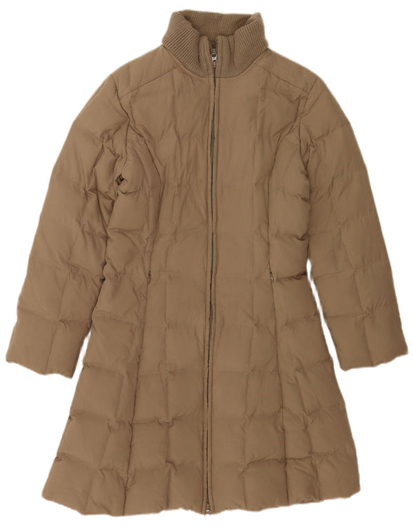 Cappotto imbottito da donna Napapijri UK 10 piccolo poliestere marrone