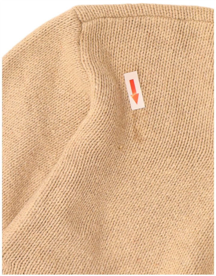 Maglione da uomo con scollo a V Avirex 2XL cotone beige