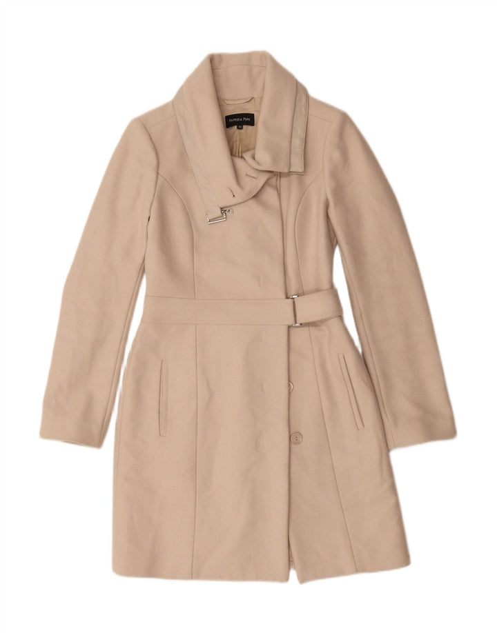 Cappotto Donna Patrizia Pepe IT 42 Beige Medio Lana