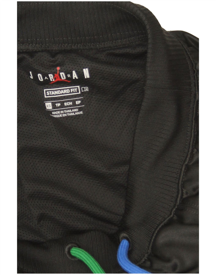Pantaloncini sportivi Jordan da donna UK 4 XS poliestere nero