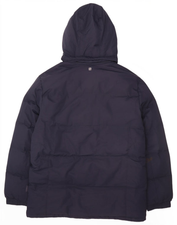 Giacca imbottita con cappuccio da uomo Mountain Warehouse UK 40 Large Blu Navy