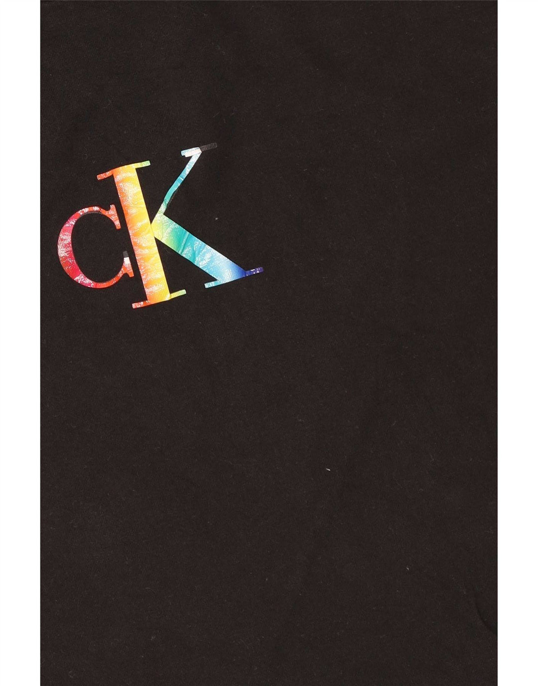 Calvin Klein Jeans T-shirt grafica da uomo grande nera