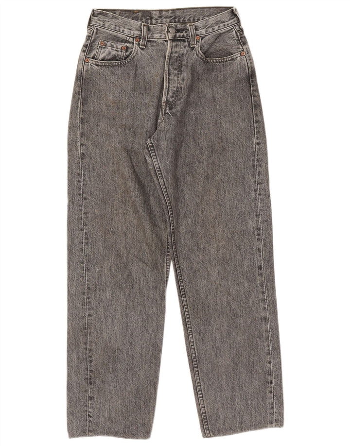 Levi's Uomo 538 Jeans a vita alta W28 L28 Cotone grigio