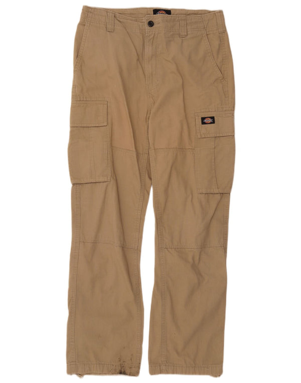 DICKIES Pantaloni cargo dritti da uomo W30 L30 Beige