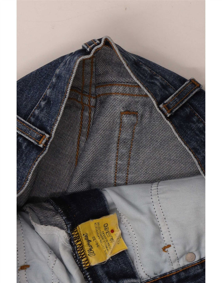 Jeans dritti da uomo Wrangler Texas W34 L29 cotone blu