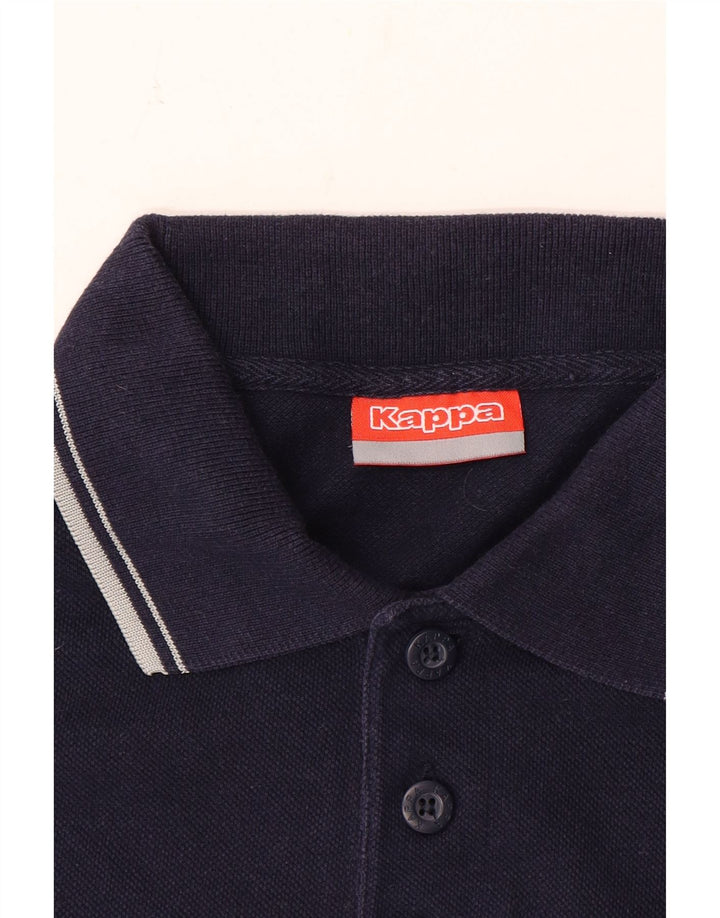 Polo Kappa da uomo medio blu navy