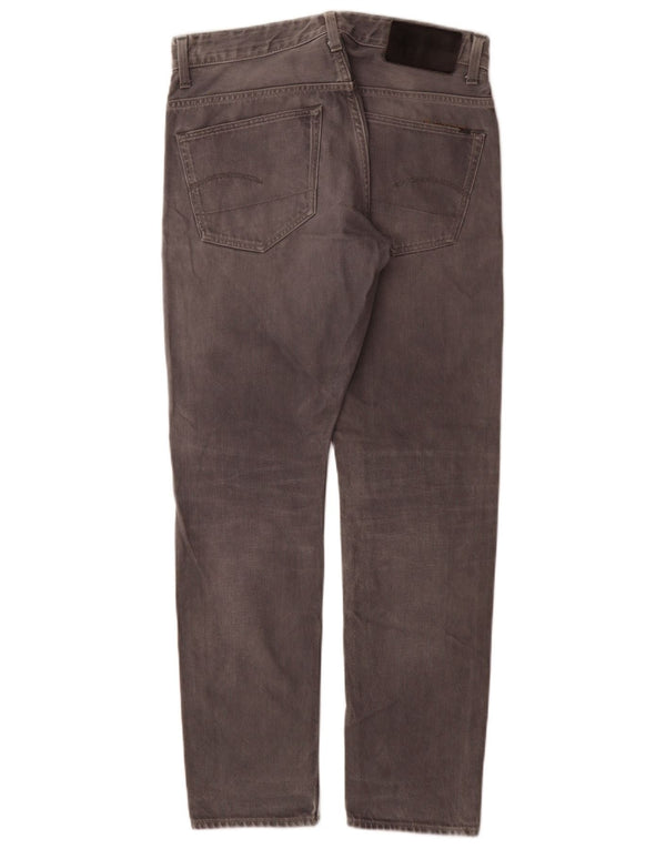 Jeans affusolati da uomo G-Star 3301 W32 L32 cotone grigio