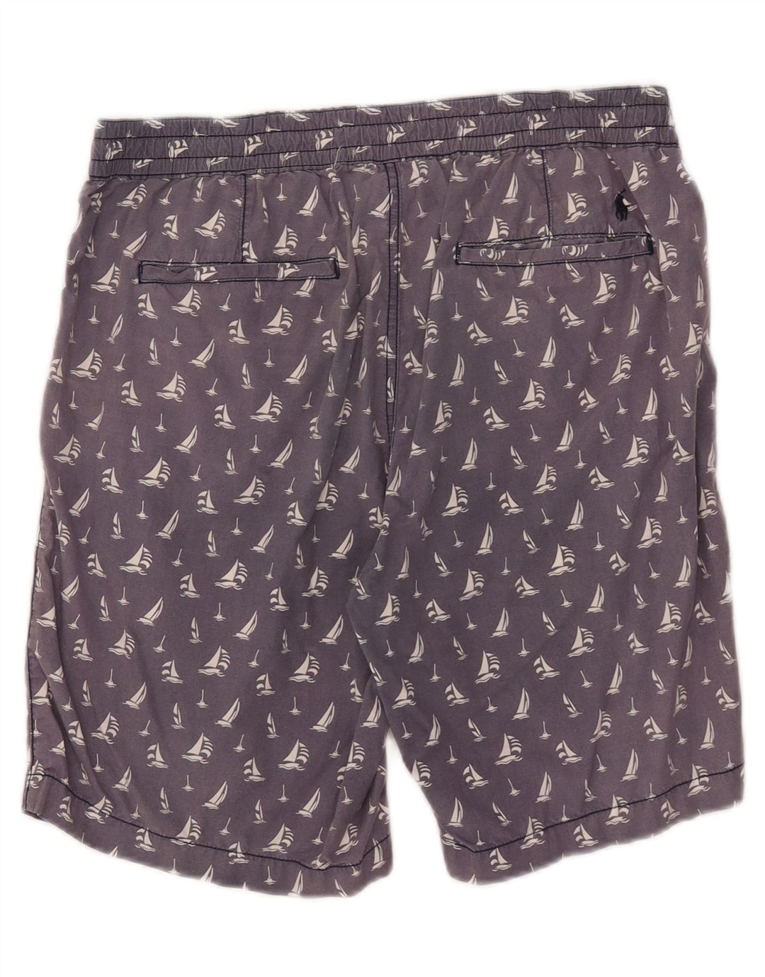 Polo Ralph Lauren Pantaloncini casual da uomo con motivo astratto medio W32 Blu navy